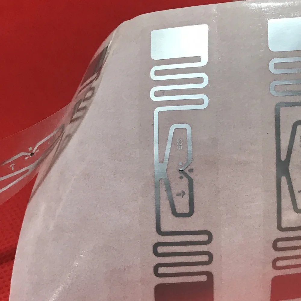 Электронная радиочастотная бирка M5 размер 68 х14 мм UHF rfid наклейки ISO18000-6C EPC GEN2 Impinj E52