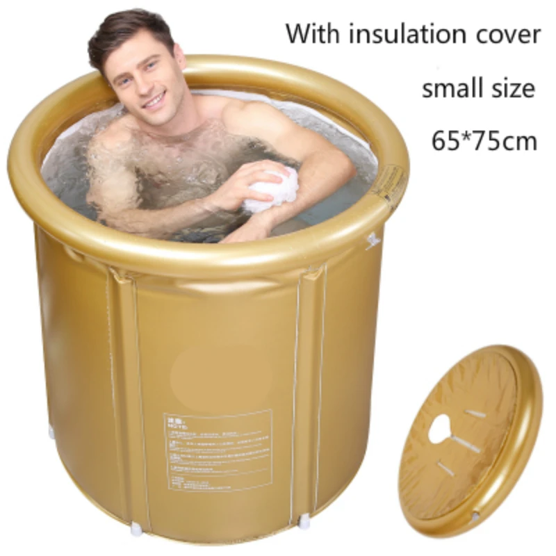 Складная надувная банная бочка для взрослых, бытовая ванна, многофункциональная Взрывозащищенная безопасная устойчивая губчатая подушка, Паровая Ванна - Цвет: B1