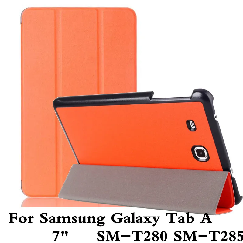 PU Leather Flip Cover For Samsung Galaxy Tab A 7.0 SM T280 SM T285