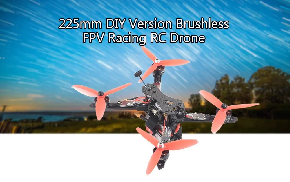 SKYSTARS STX225 DIY версия 225 мм RC FPV гоночный Дрон PNP w/F4 OSD 35A RGB светодиодный 1200TVL 40CH 600 мВт VTX новое поступление