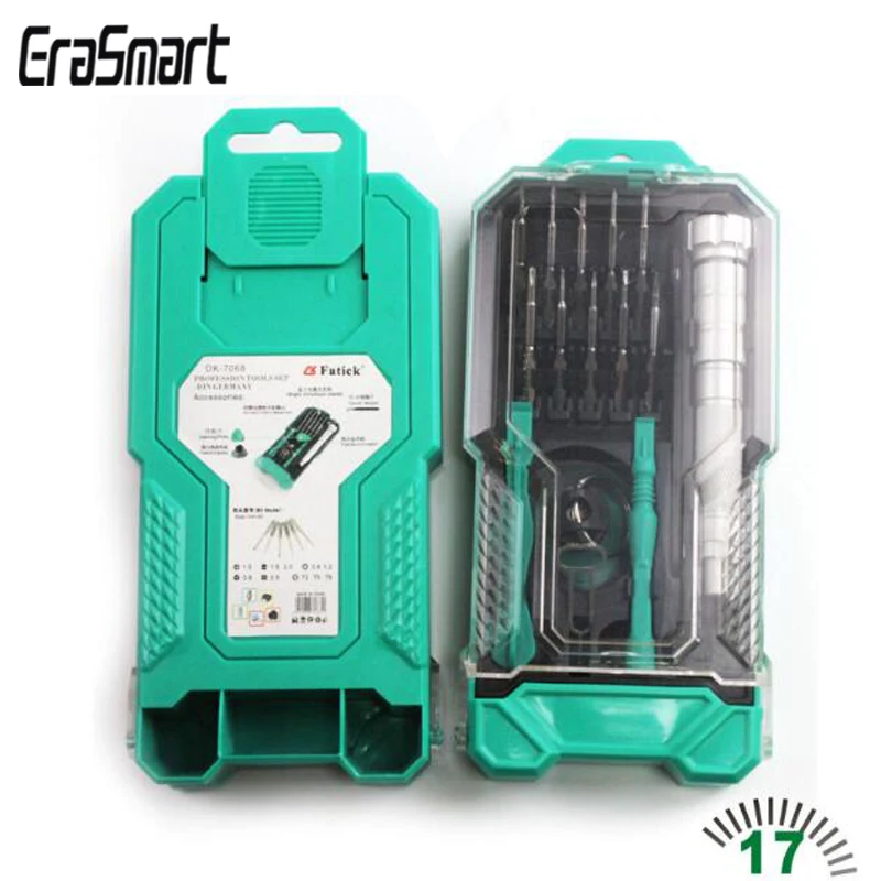 

17 in 1 Precision Screwdriver Opening Tool Kit Magnetic Screwdrivers Set for Cell Phone Tablet Compact Rework Repair Hand Tools