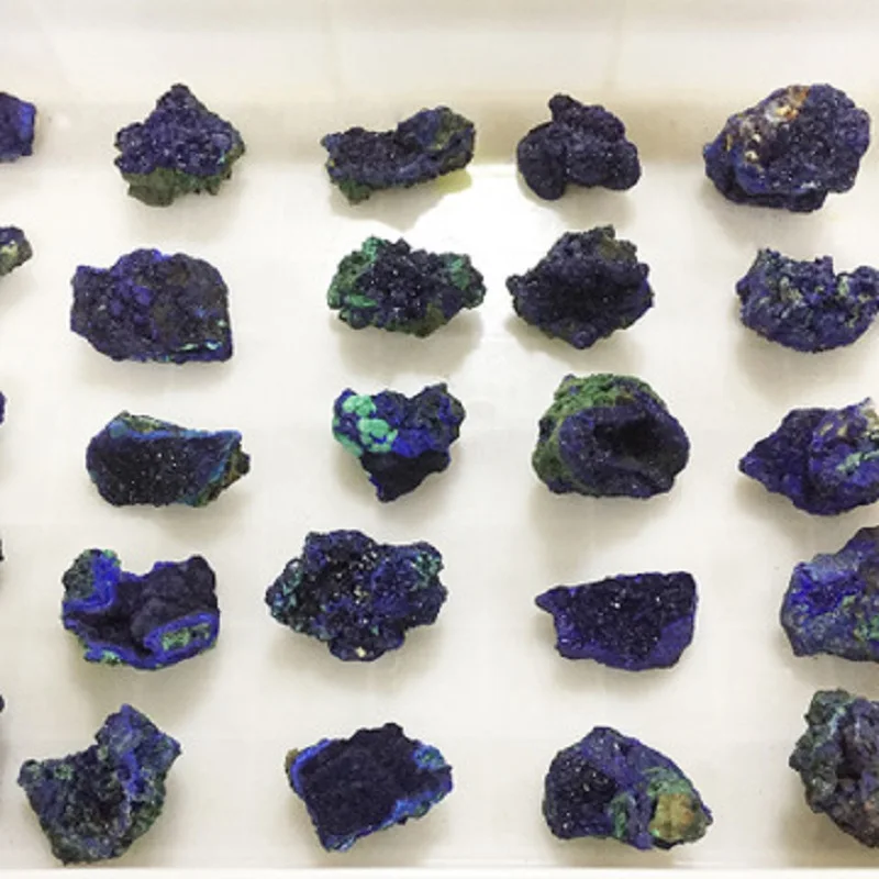 

Crystal Azurite Original Stone Natural Raw quartz Rough Mineral Specimen