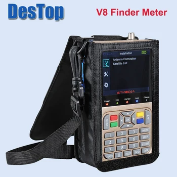 

GT MEDIA /Freesat V8 Finder Meter DVB-S2/S2X Digital Satellite Finder High Definition Sat Finder Satellite Meter Satfinder 1080P