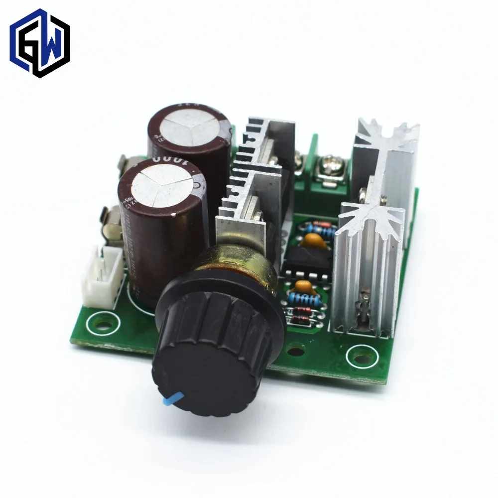 

TENSTAR ROBOT 1pcs Width Modulation 12V-40V 10A Pulse PWM DC Motor Speed Control Switch