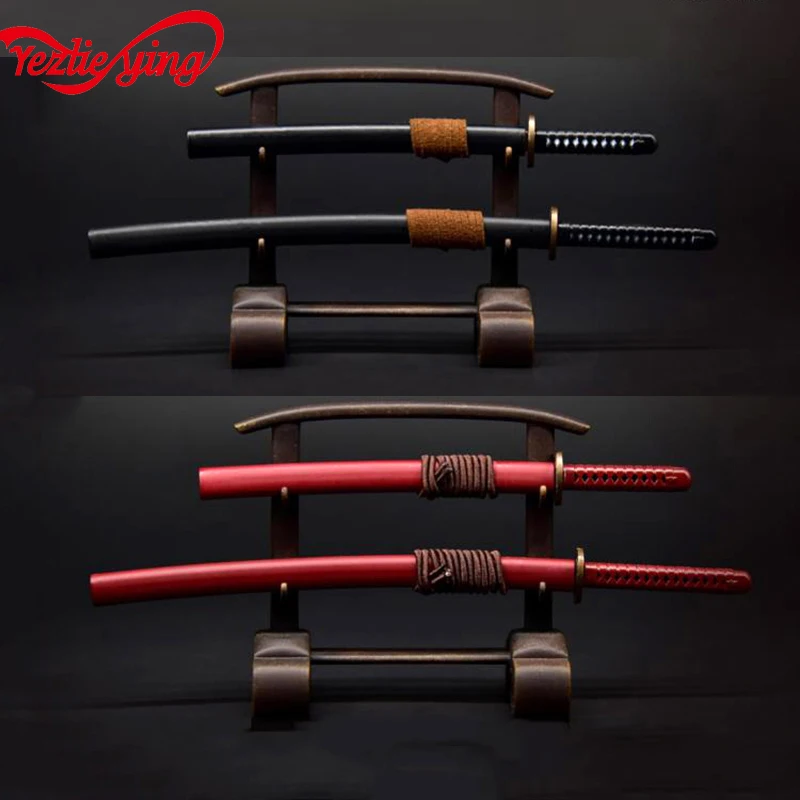 

WOLFKINGWK 88004 1/6 Scale Ancient Weapon SAMURAI SWORD Model With Stand Collection Toy For 12 inches Action Figure