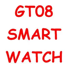 10 stücke bluetooth smart watch gt08 smartphone uhr telefon mit sim sport wirstwatch für apple iphone android telefon smartwatch