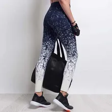 Hot Style Women Sporting Workout Leggings Elastic Printed Quick Drying Fitness Pants for Women Sexy Skinny Movement Leggings