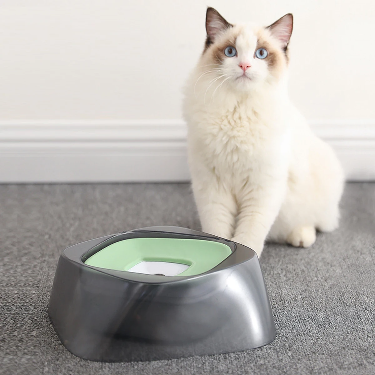 1400 мл Pet Dog Cat No-Spill Splash-Free миска для воды дозатор корма силиконовая миска для кормления