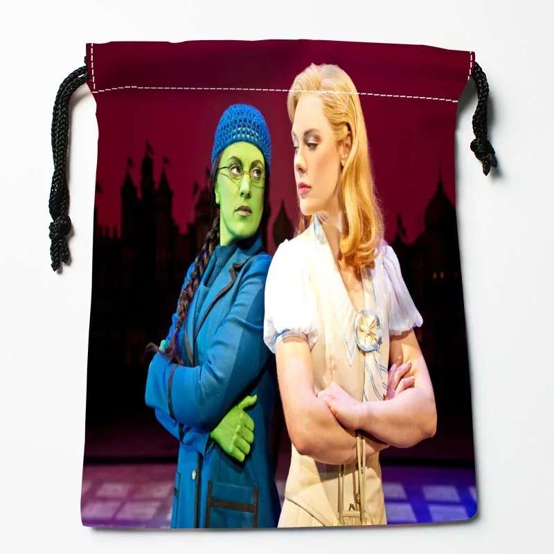 Best WICKED The Musical Drawstring Bags Custom Storage Printed Receive Bag Type Bags Size 18X22cm Storage Bags Best WICKED The Musical Drawstring Bags Custom Storage Printed Receive Bag Type Bags Size 18X22cm Storage Bags