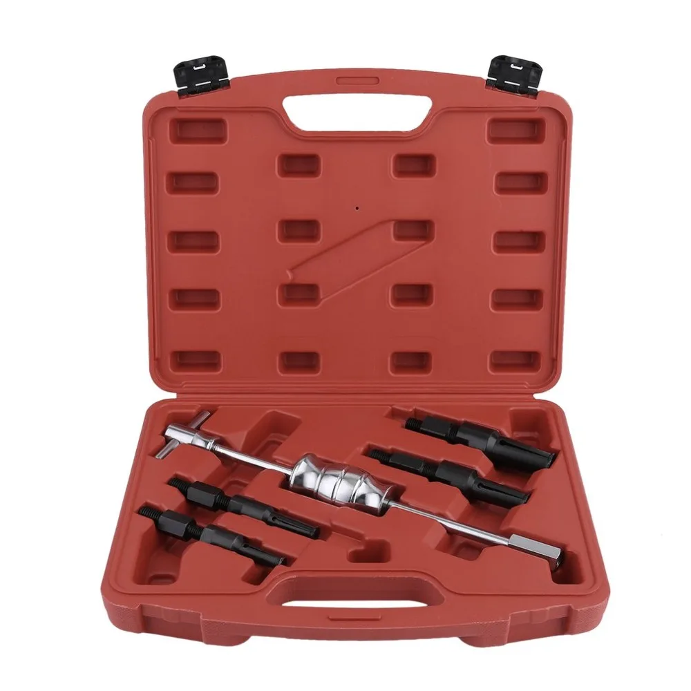 

5pcs Universal Cars Auto Blind Hole Slide Hammer Set Internal Bearing Puller Extractor Removal Tool Kit J28C30