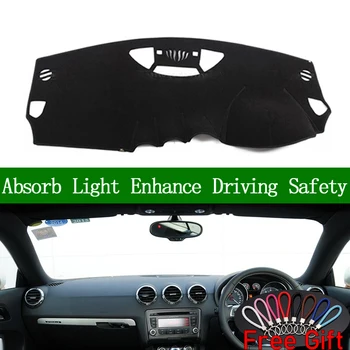 

For AUDI TT TTS 2008 2009 2010-2014 Right Hand Drive Dashboard Cover Car Stickers Sun Shade Dash Mat Carpet Interior Accessories