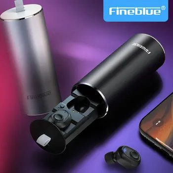 

Fineblue wireless Sport Earphone Stereo Ultra small mini invisible Wireless Earbuds Bluetooth earphone with Microphone for drive