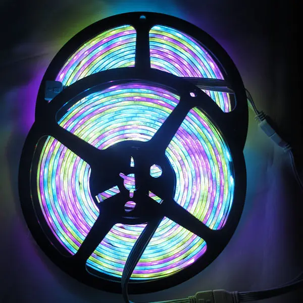 2x5 м лошадь Гонки Водонепроницаемый IP65 54led/m 270 светодиодов 5050 RGB SMD Мечта Цвет
