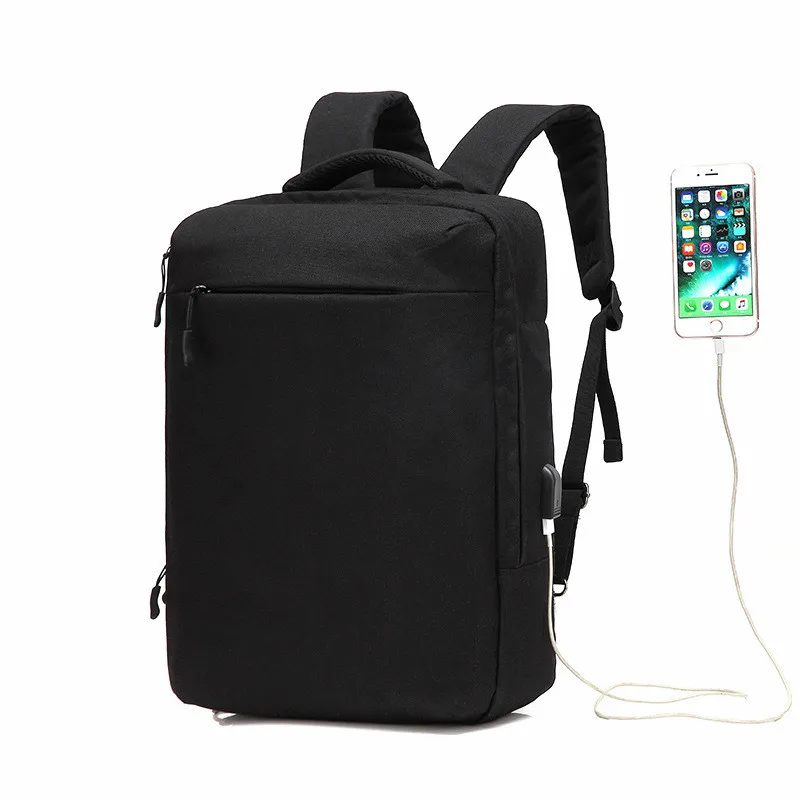 

High Capacity Laptop Backpack Men 15.6inch Office Work Men Backpack Business Bag Unisex Black Ultralight Backpack Thin Back Pack