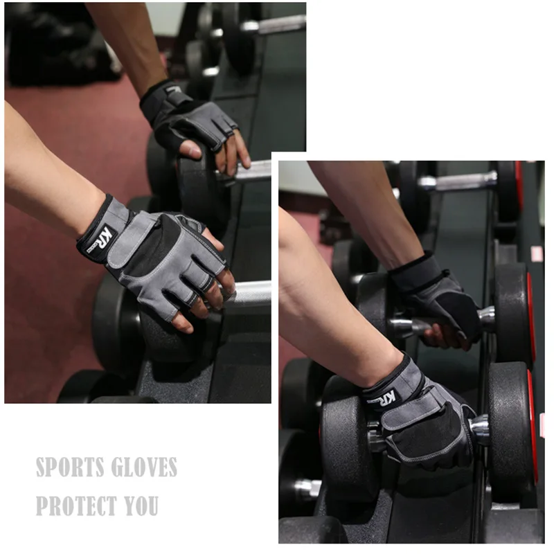 Gym Sports Exercise Weight Lifting Gloves eldiven Body Building Training Sport Fitness Gloves Women Men crossfit dumbbell Glove