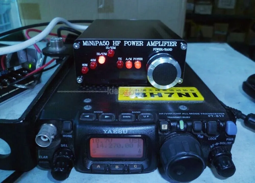 

NEW 1PC MiNiPA50 45W HF Power Amplifier For YASEU Ham Radio kx3 IC-703 HF amplifier PA