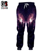 OGKB, 3D, туманность, звезда, штаны для бега, для мужчин/женщин, крутые, с принтом, брюки, спортивные штаны, осень, зима, стильные, полная длина, брюки, Прямая поставка