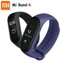 Хит, Xiaomi mi группа 4 Смарт активно-матричные осид, ColorScreen браслет сердечного ритма Фитнес Bluetooth5.0 50MSwim mi нг Водонепроницаемый mi Группа 4