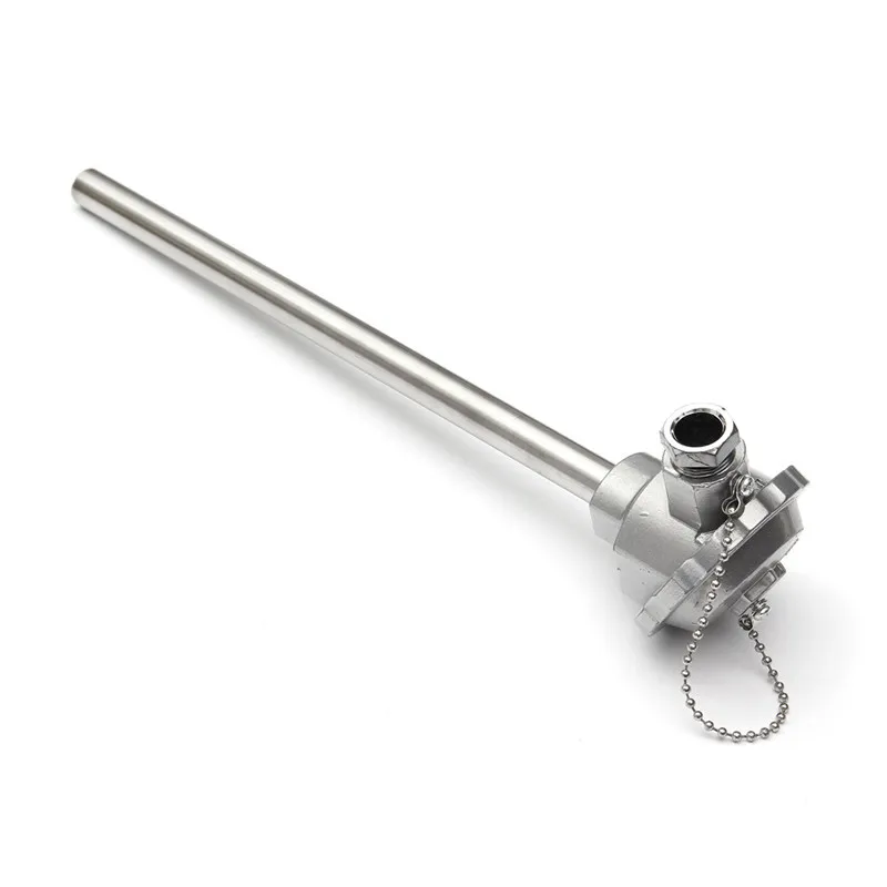 

New PT100 Temperature Sensors WRN-130 300mm K type Thermocouple Temperature Sensor tube Measuring range 0-1300 Degrees Celsius