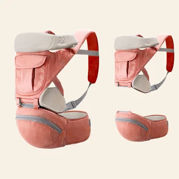 New Arrival Baby Sling Waist Stool Three In One Multi-Function Breathable Ventilation Waist Stool Baby Hip Seat lightweight breathable baby sling waist stool backpacks carries multiple back child stool scientific design to ease the load