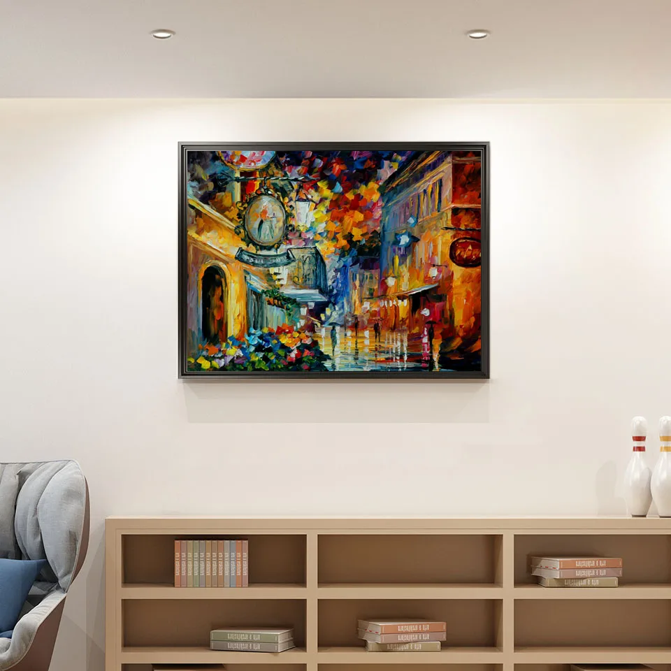 Street view Abstract Painting Wall Poster Art Pictures Prints On Canvas No Frame For Living Room Home Decor L199 | Дом и сад