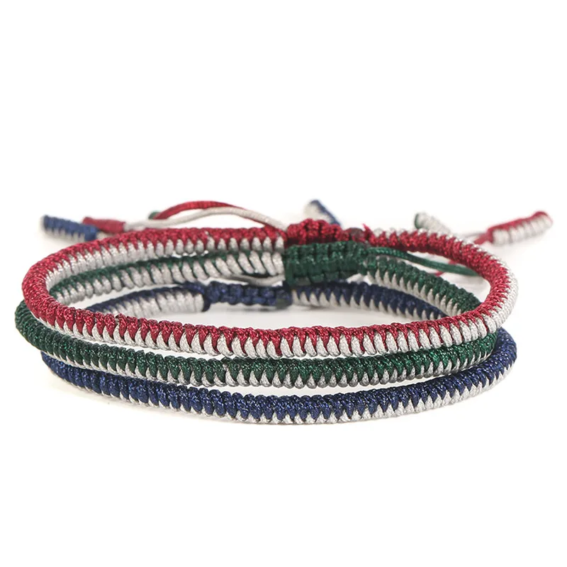 Buy Handmade Tibetan Buddhist Bracelet Double Color