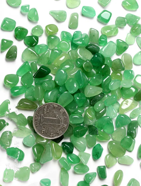 1000g Natural quartz crystal dongling jade lucky stone. Wholesale. in