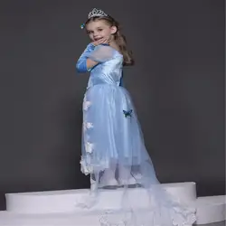 Брендовое платье для девочек спальный Красота принцессы Авроры для Праздничное детское платье костюм на Хэллоуин для девочек детей