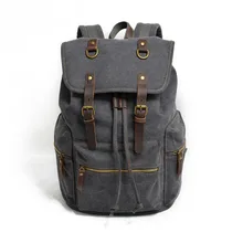 New arrival casual backpacks canvas men's pack packs retro large-capacity mountaineering bag travel bags vintage school bags