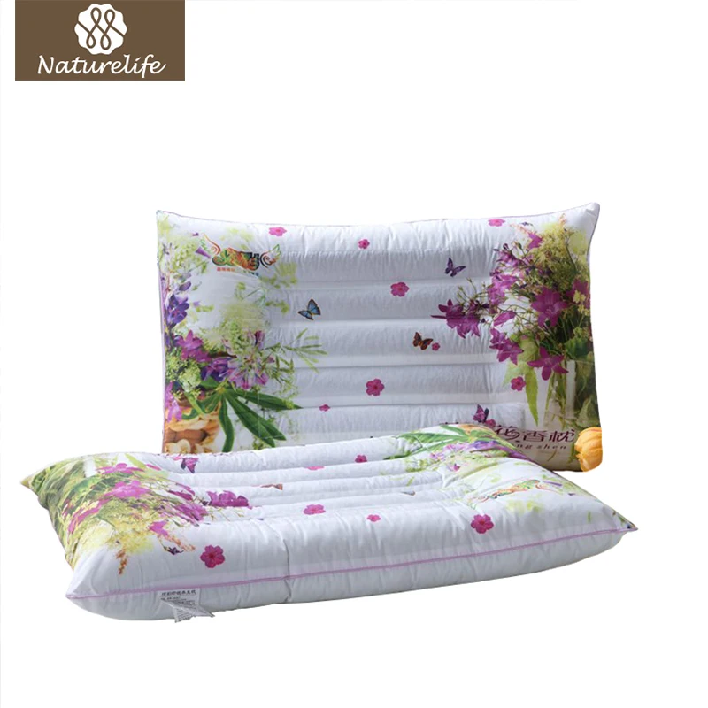 Naturelife Cotton Pillow Slow Rebound Health Care Memory ...