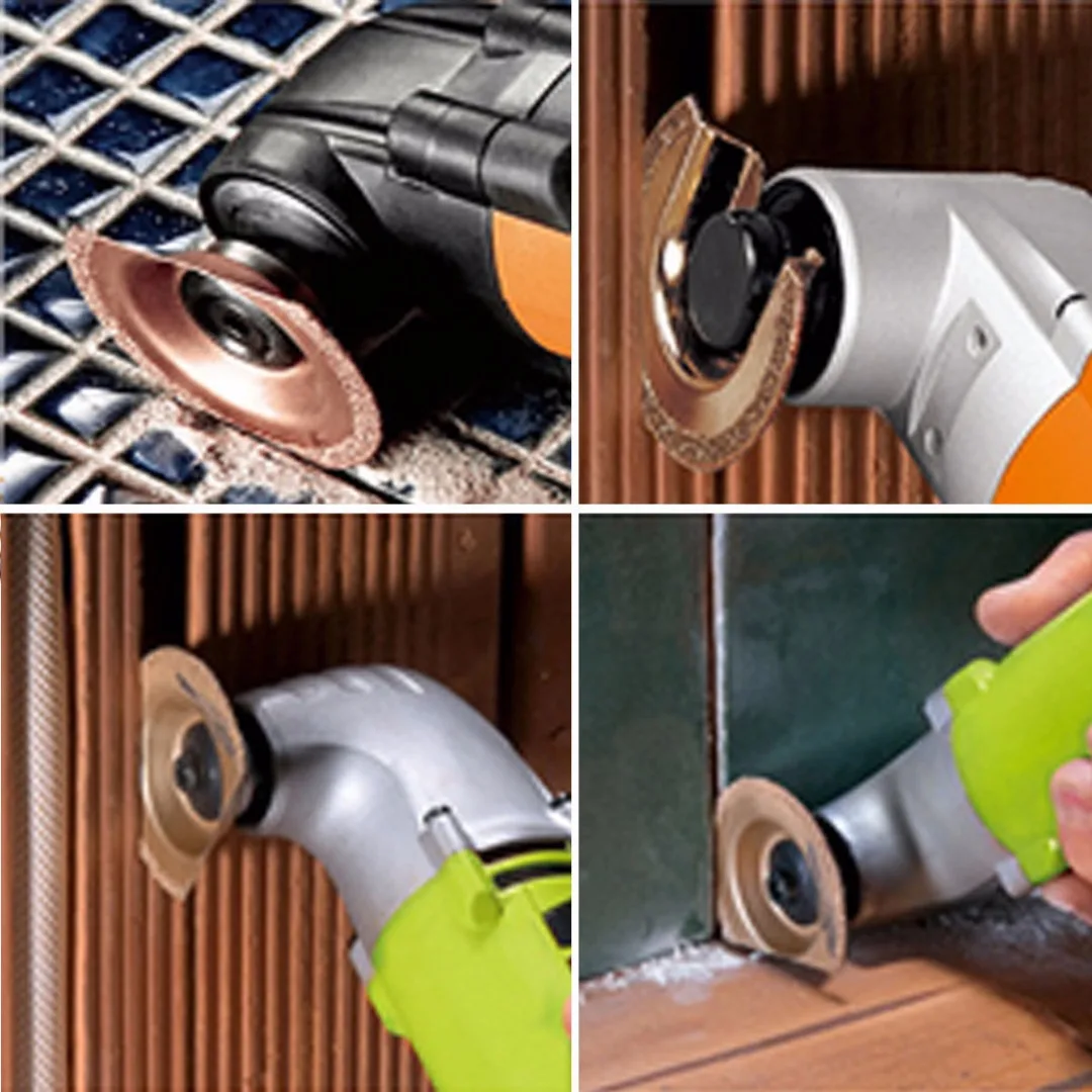 2pcs/set 63mm Saw Blades Quick Release Multitool Carbide Segment Craftsman Oscillating Tools For Worx Sonicrafter Renovator