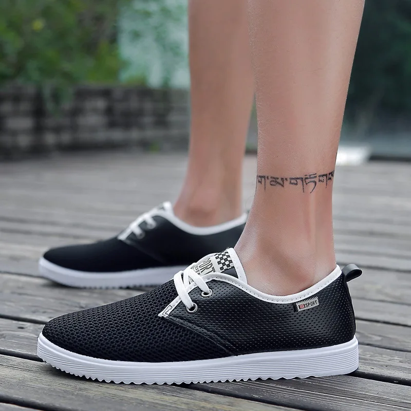 Men Casual black Shoes 2019 mesh Men Breathable flat Shoes Comfortable Walking Men Lace-Up Sneakers Chaussure Homme Men Casual black Shoes 2019 mesh Men Breathable flat Shoes Comfortable Walking Men Lace-Up Sneakers Chaussure Homme