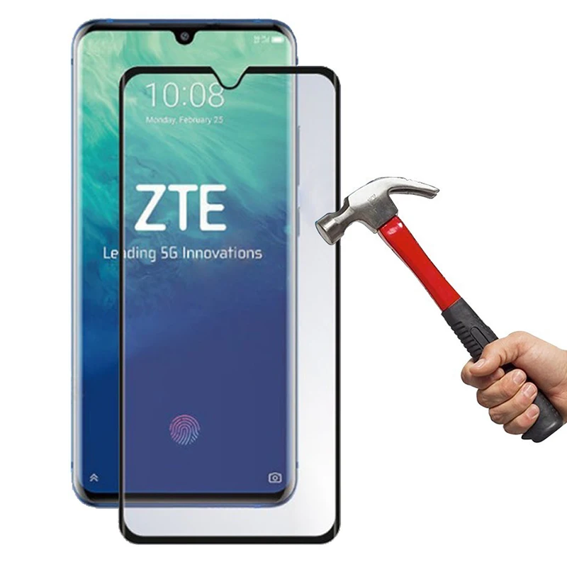 3D закаленное стекло для zte Axon 10 pro 10Pro полноэкранная Защитная пленка Pro 5G |