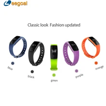 Умный Группа фитнес трекер Bluetooth 4.0 браслет Smartband В сердечного ритма водонепроницаемый Sleep Monitor Устройства для iOS и Android