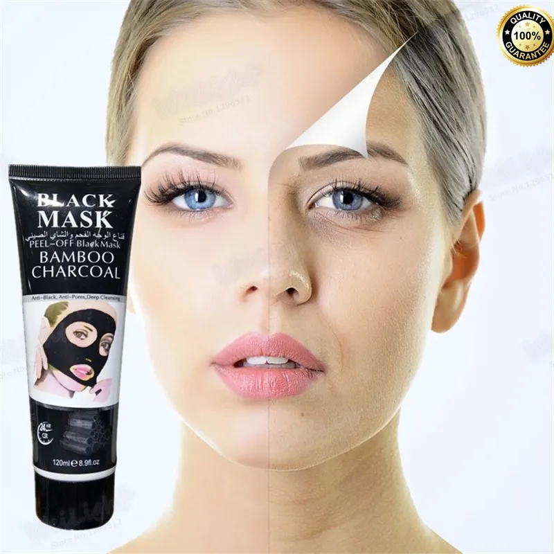 120g suction Black mask deep cleansing facial face mask Blackhead make