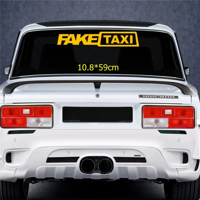 Three Ratels TZ 1168 10.8*59cm 1 2 шт Поддельные такси виниловые наклейки на авто автомобиль