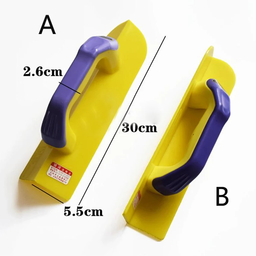 30*5,5 см пластиковые вытирая доска строительные инструменты плитка выскабливание серый нож декоративные лопатки штукатурный инструмент для кирпичного слоя
