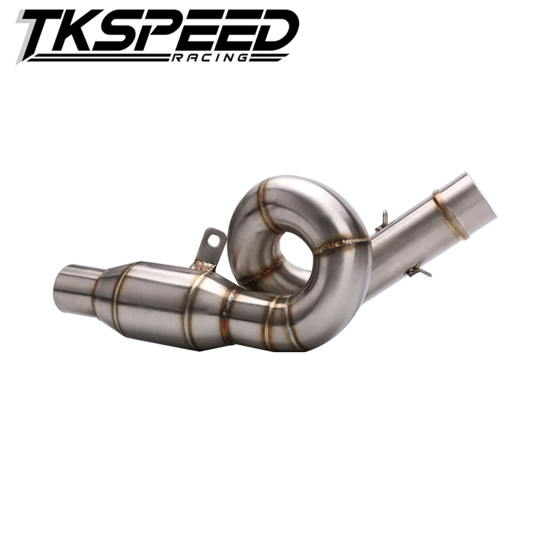 

FREE SHIPPING Motorcycle modified stainless steel roundabout exhaust pipe middle pipe For Kawasaki Z800 12 - 16 years