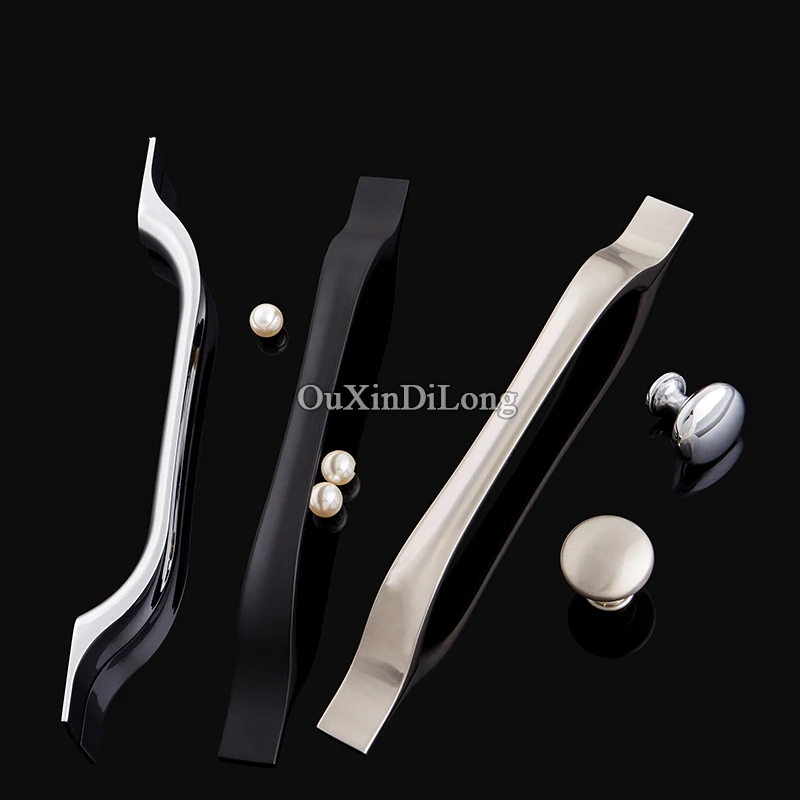 Elegant Luxury 8PCS European Handles Cupboard Wardrobe Dresser