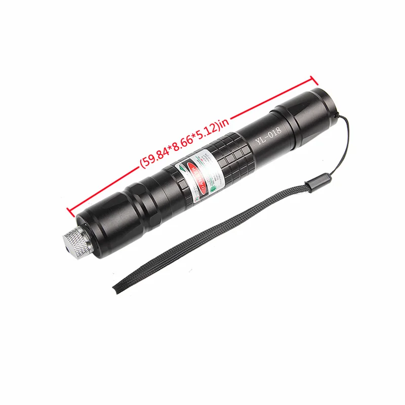 Pure Copper 532nm 1500M Green Laser Pointer Pen With 18650 Battery + Charger +Star Cap RL3-0022-30