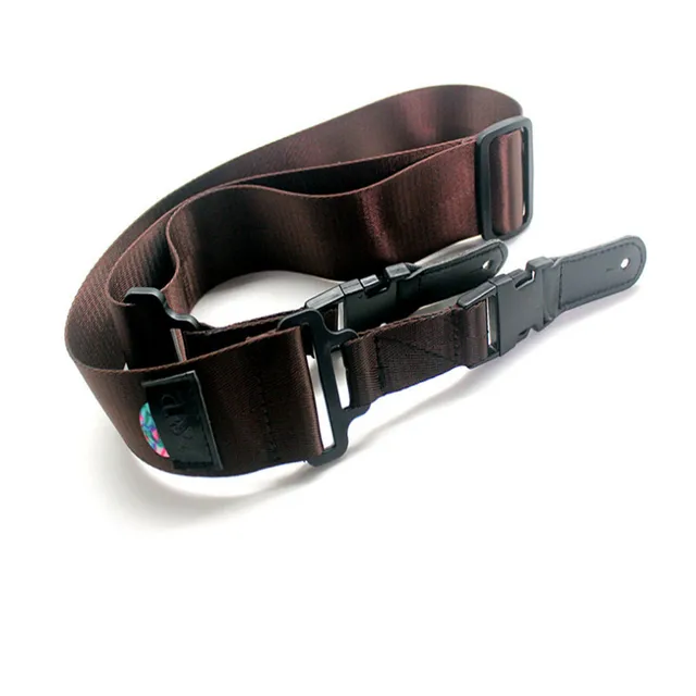 P&P nylon Guitar Strap with Buckle pure color and adjustable length