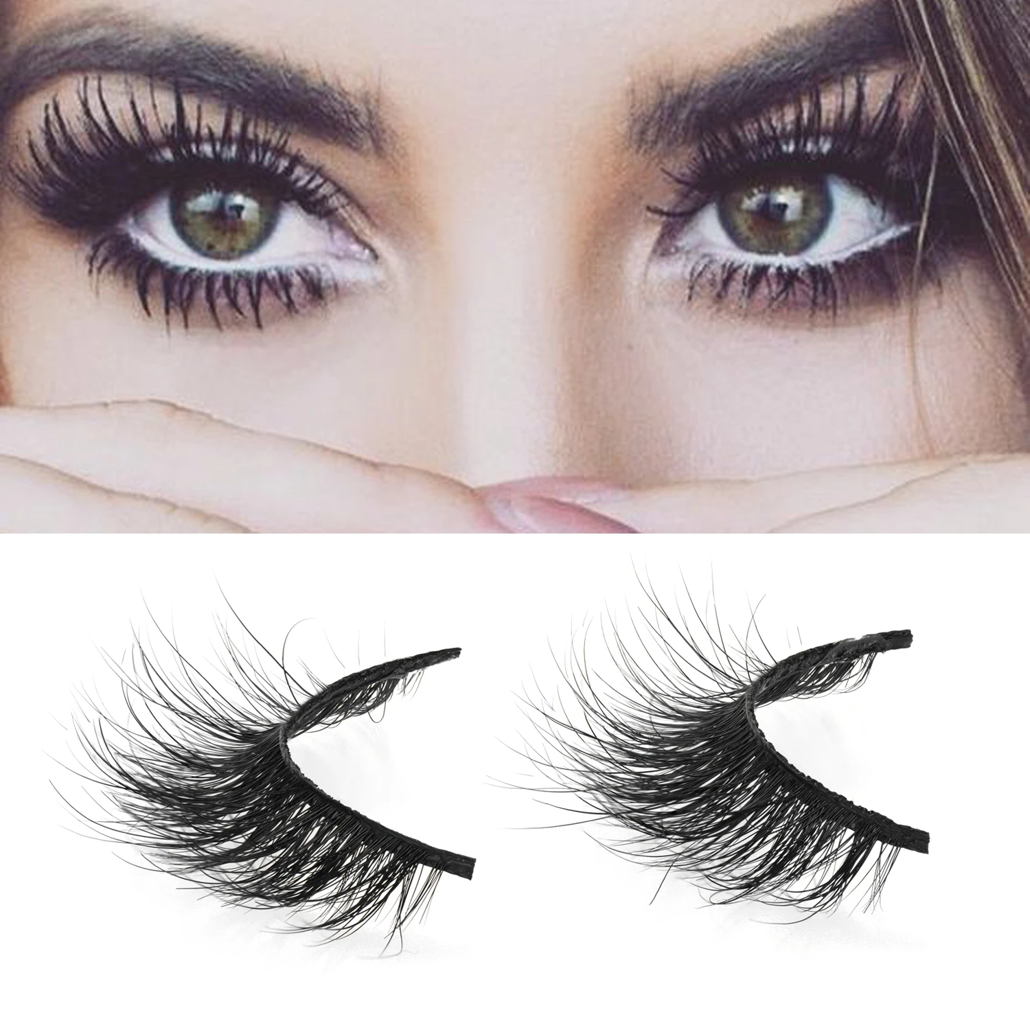 1 pair 3d mink lashes wholesale Lilly 100 real mink fur Handmade