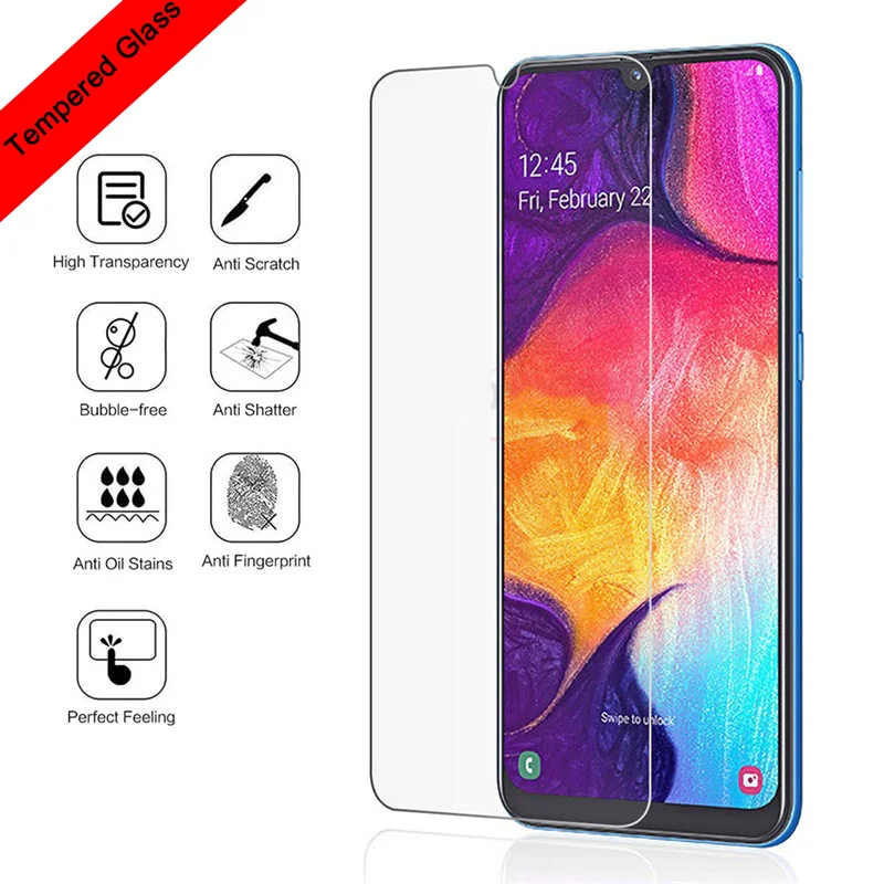 Защитное стекло закаленное 9H HD для samsung Galaxy A50/A70/A40/A10|Защитные стёкла и плёнки| |