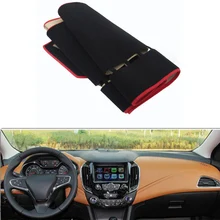 Для Chevrolet Cruze- Приборная панель автомобиля Избегайте световых подушек Инструмент платформа стол покрытие коврик силиконовая Нескользящая задняя поверхность