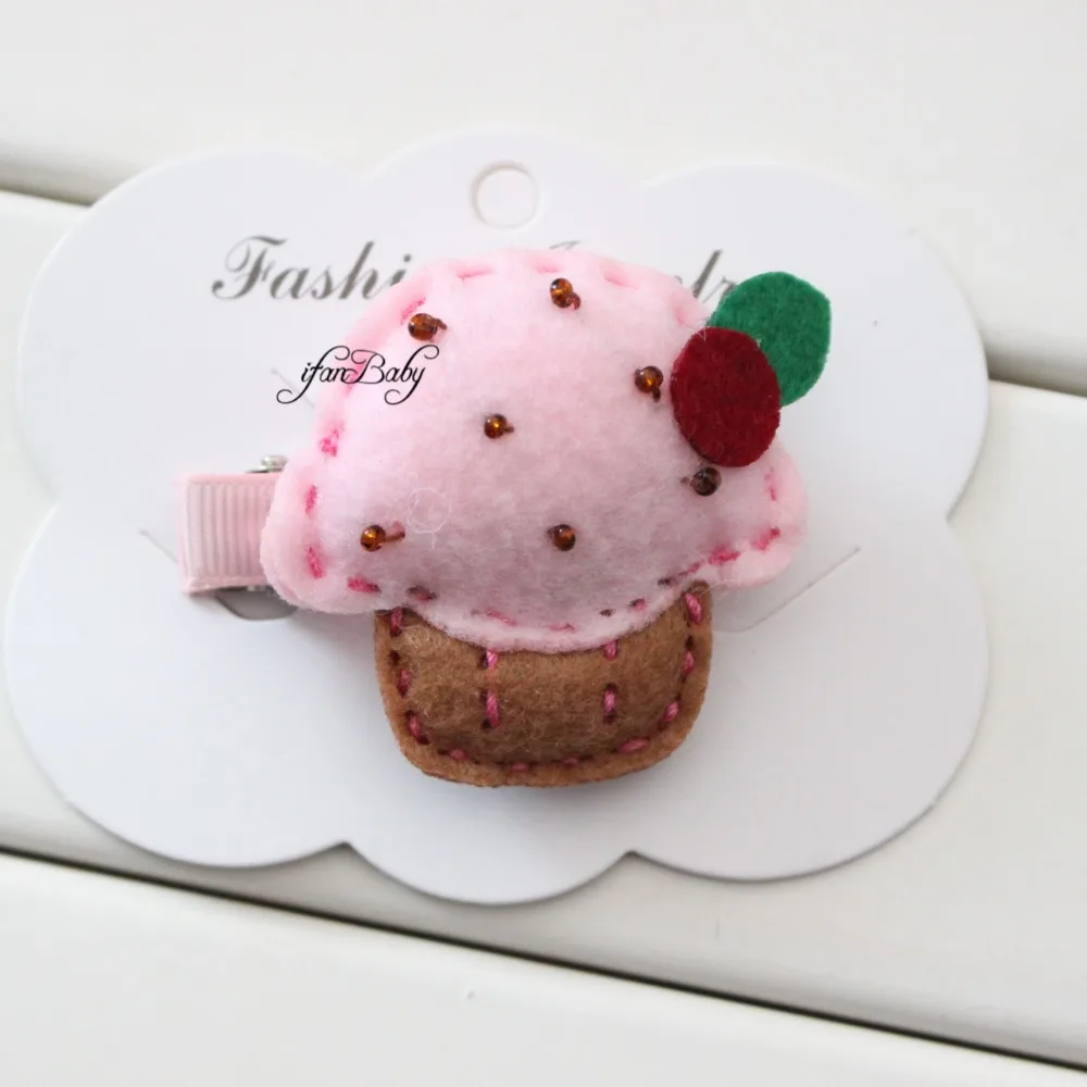 

Милые детские бантики, модные женские головные уборы для девочек, заколки для волос, войлочные аксессуары