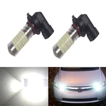 Par h7 h8 h11 h10 9005 9006 1200 lumens 144-ex smd carro led lâmpadas com projetor para drl/luzes de nevoeiro branco 12 v