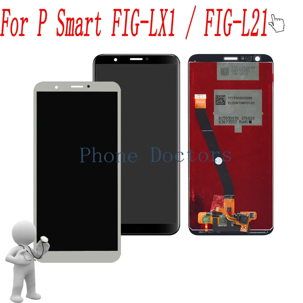 New Full LCD DIsplay Touch Screen Digitizer Assembly For Huawei P Smart FIG LX1 FIG L21