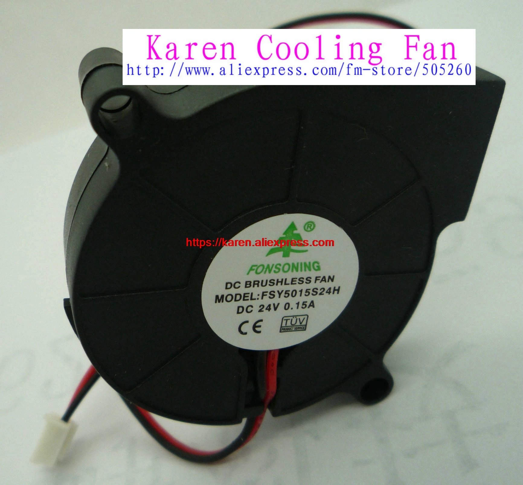 Вентилятор охлаждения FONSONING 5015 24v 0.15a FSY5015S24H FSY50S24M | Компьютеры и офис