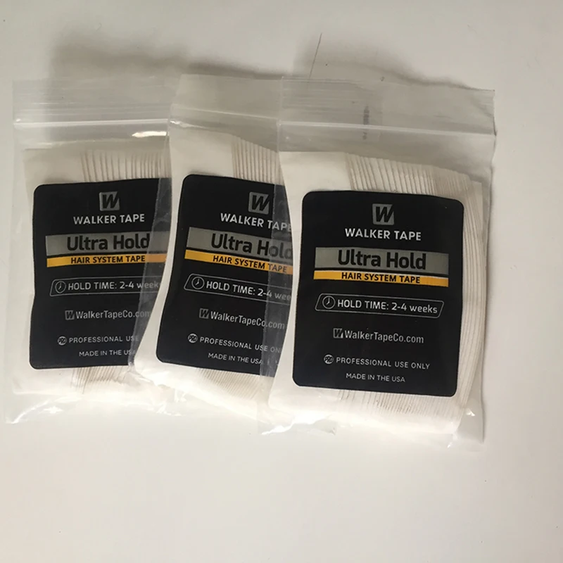 36pcs/lot Ultra Hold Hair System Adhesives Tape Super Strips Adhesives For Tape Extension/Toupee/ Lace Wig/Closure