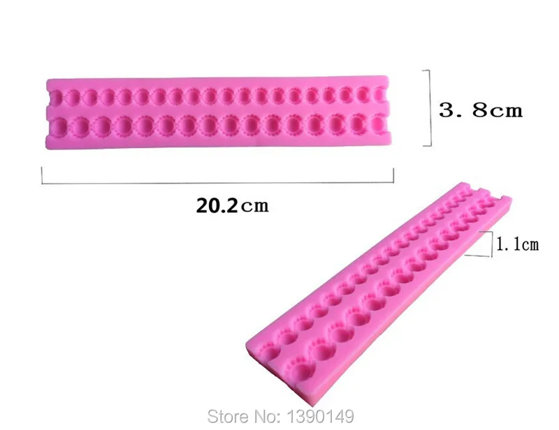 Tiffany pearl beads silicone mould silicone cake mold forma de silicone fondant cake decorating tools wilton cake tools cake pop